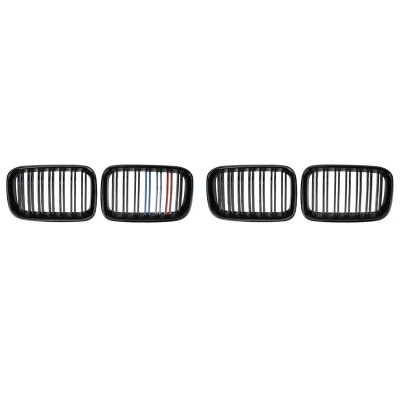 Rejillas de capó tipo riñón negro brillante BMW E36 318i/325i - imagen 2