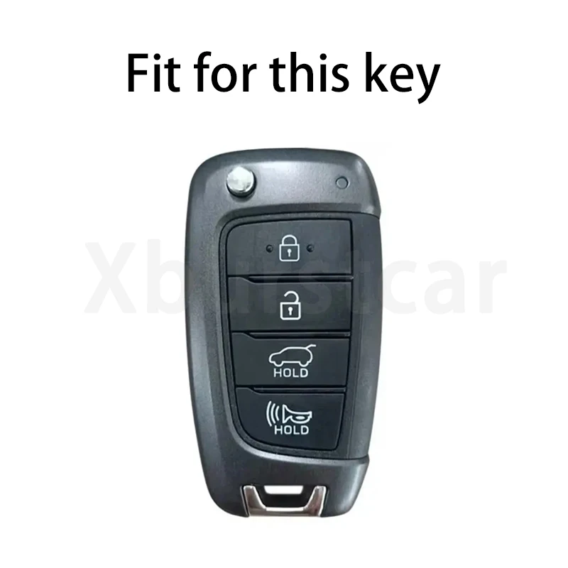 Funda TPU Llaves Hyundai con Tapa y 4 Botones – Tucson i30 - imagen 2