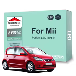 Bombillas LED Canbus interiores sin error para Seat Mii 2011-2019