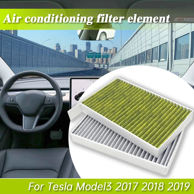 1107681-00-A Filtro de habitáculo de carbón activo para Tesla Model 3