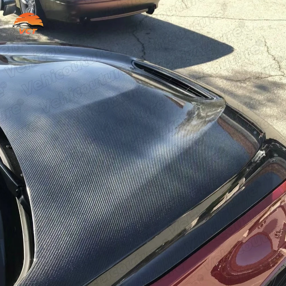Capó ventilado fibra de carbono GTS BMW M3 F80 M4 F82 - imagen 2