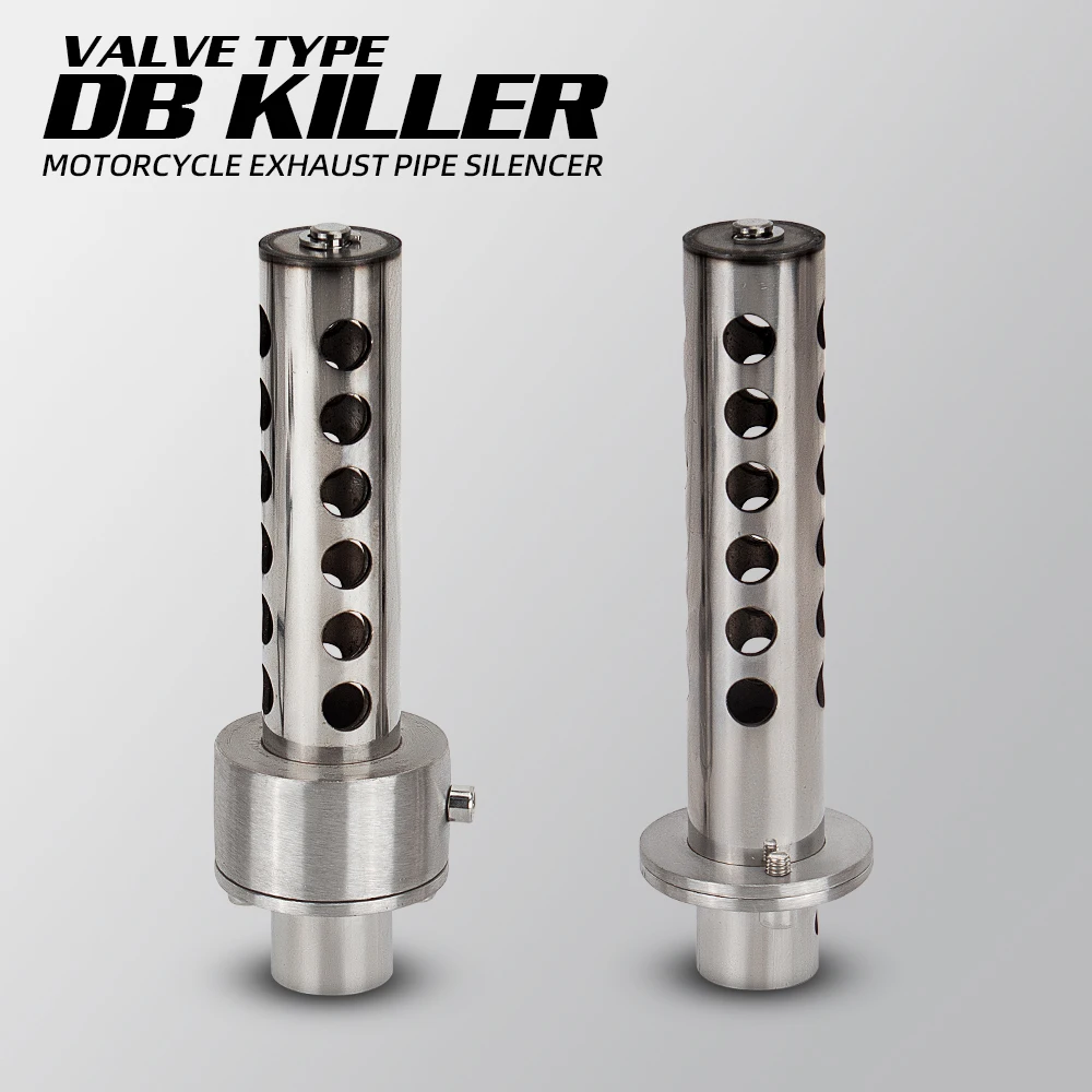 DB killer universal de 48 mm para escape de moto de 51 mm