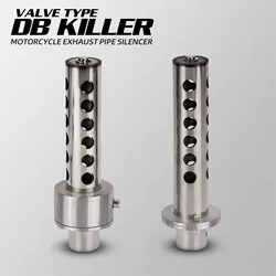 DB killer universal de 48 mm para escape de moto de 51 mm
