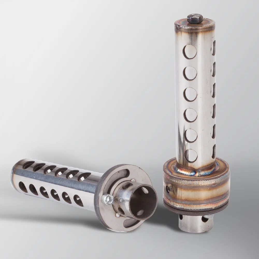 Silenciador universal para moto 48/51 mm enchufable con DB Killer - imagen 3