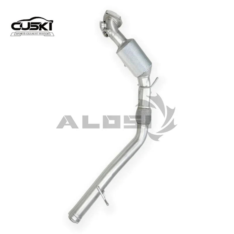 Tubo escape inferior acero inoxidable Jeep Wrangler Rubicon JL 2.0T - imagen 5