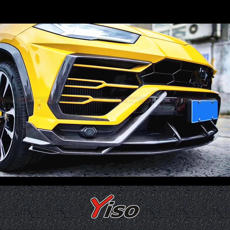 Labio delantero fibra carbono Topcar para Lamborghini Urus
