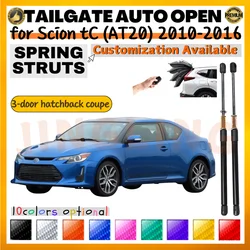 Puntales de maletero para Scion tC AT20 2010-2016 Coupé