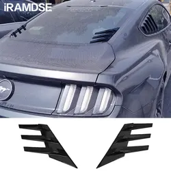 Alerón trasero de carbono con aplique para parabrisas Ford Mustang