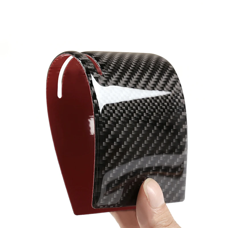 Embellecedor consola central de fibra de carbono para VW Touareg 2011-2018 - imagen 3