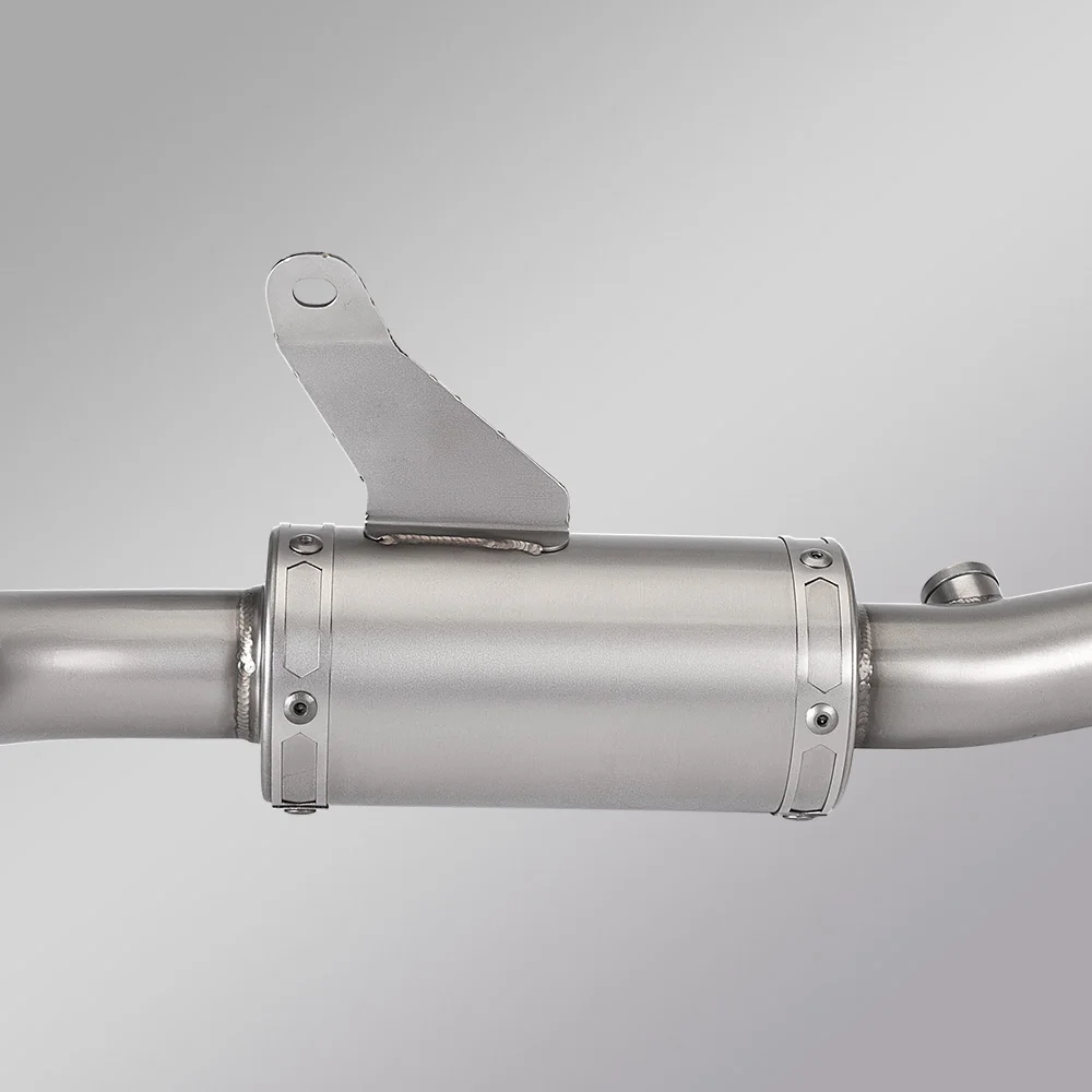 Para YZF R7 2021-2025 Escape motocicleta rendimiento sistema completo modificar tubo frontal inoxidable cubierta de carbono silenciador Escape - imagen 5