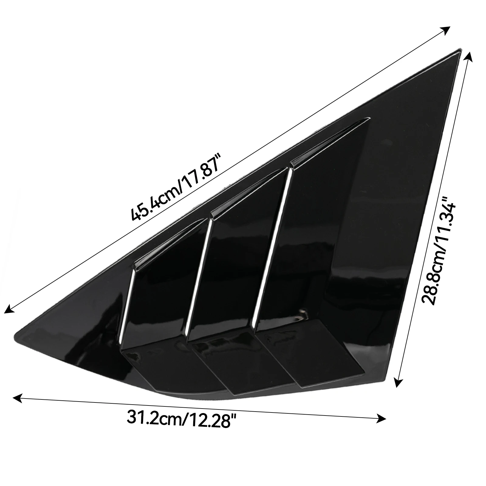 Persianas fibra carbono ventana trasera Ford Focus ST RS MK3 2012-18 - imagen 3