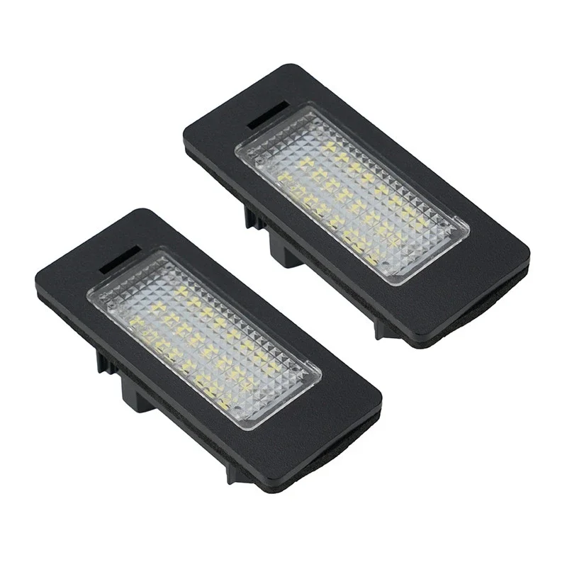 Luces LED matrícula 24 diodos blanco sin errores para BMW Serie 1 3 5 - imagen 3