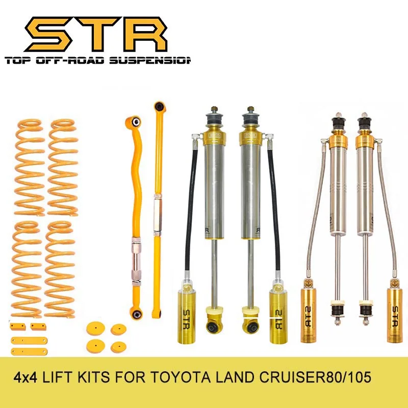 Amortiguador piggyback suspensión aire para Toyota Land Cruiser 80 - imagen 2