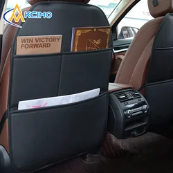 Protector acolchado de respaldo con organizadores - Asiento coche universal