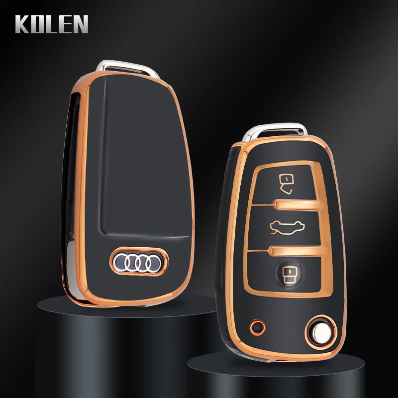 Funda para llave Audi de TPU – A1, A3, A4, A5, A6, Q3, Q5 y Q7 - imagen 2