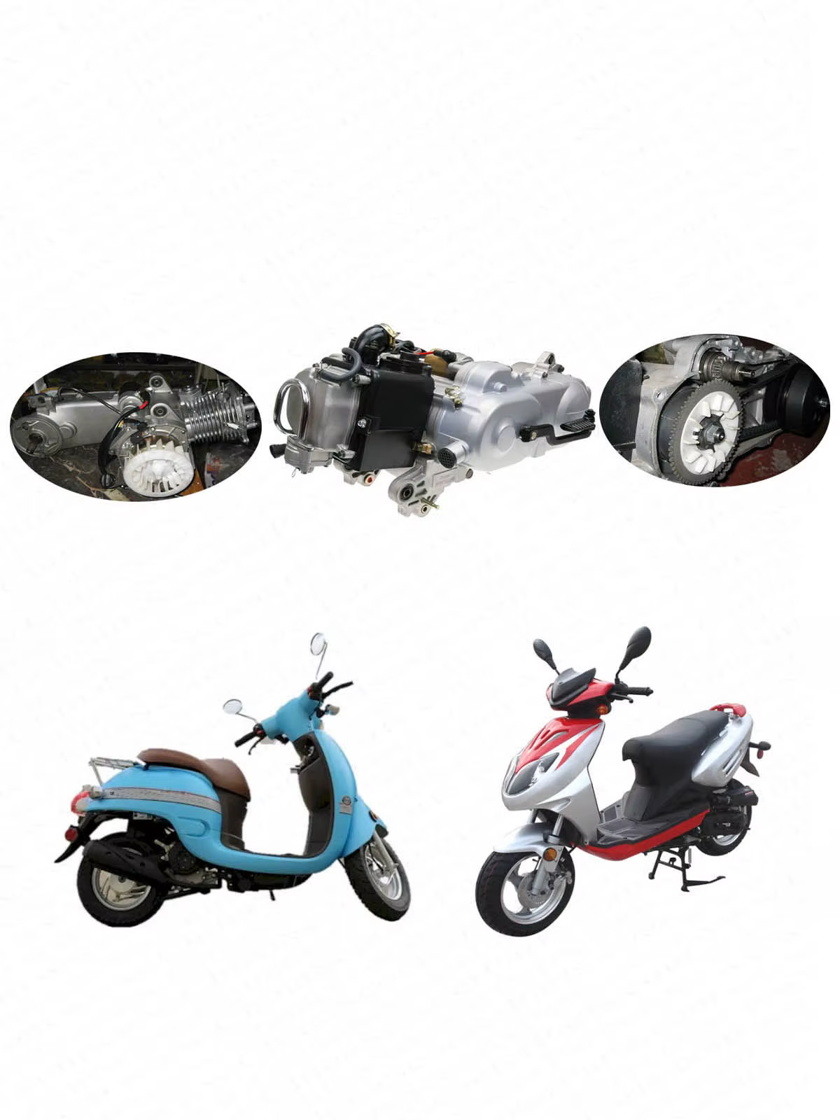 Taotao Keeway Kit de juntas para pistón GY6 50-120cc scooter - imagen 4