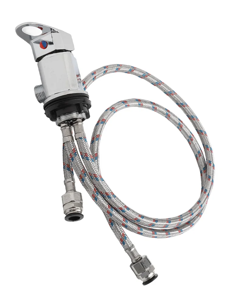 Grifo mezclador de ducha con colas inox – Campervan y RV - imagen 3