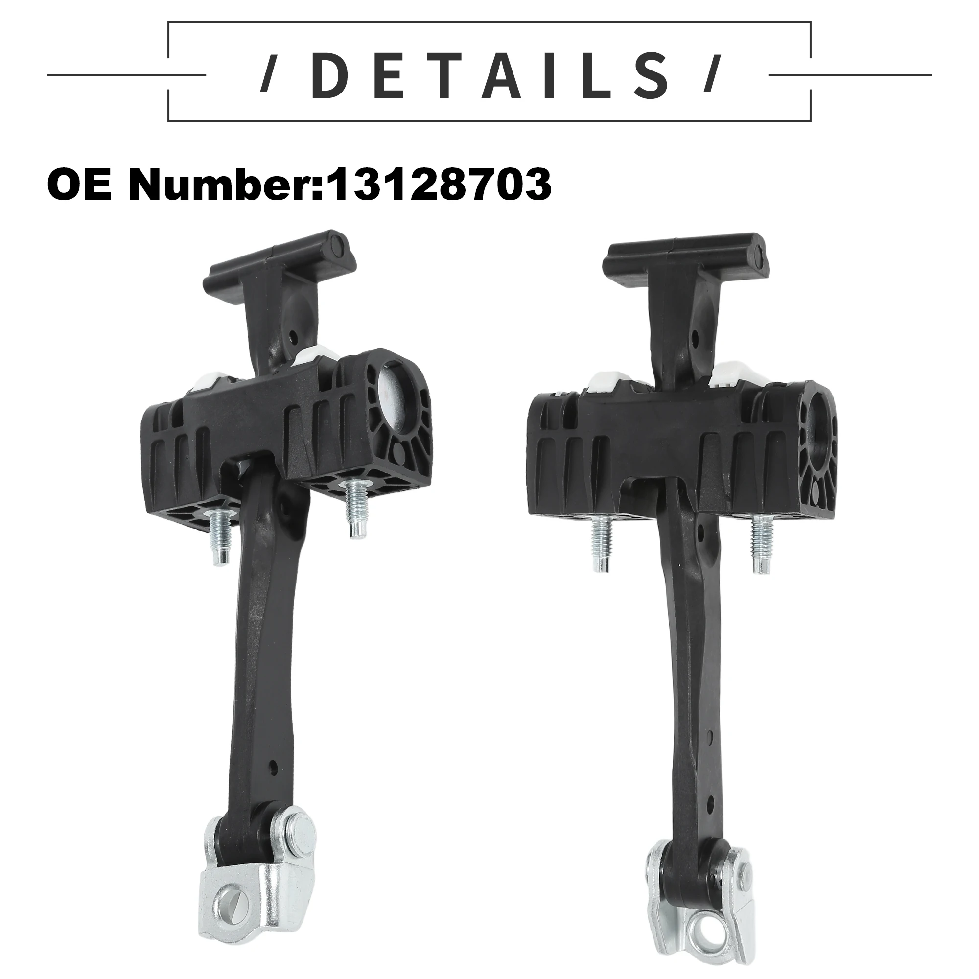 X Autohaux Limitador de tope de correa de retención de puerta No.13128703 para Vauxhall Zafira B A05 2005-2015 - imagen 4