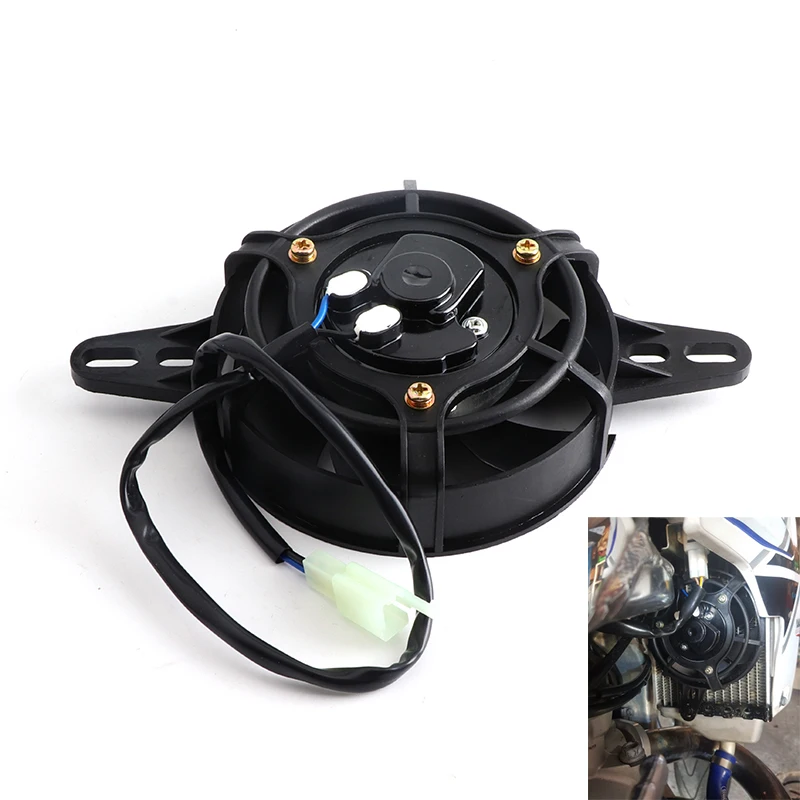 Electroventilador 12 V para moto, ATV y motocross de 50-250 cc