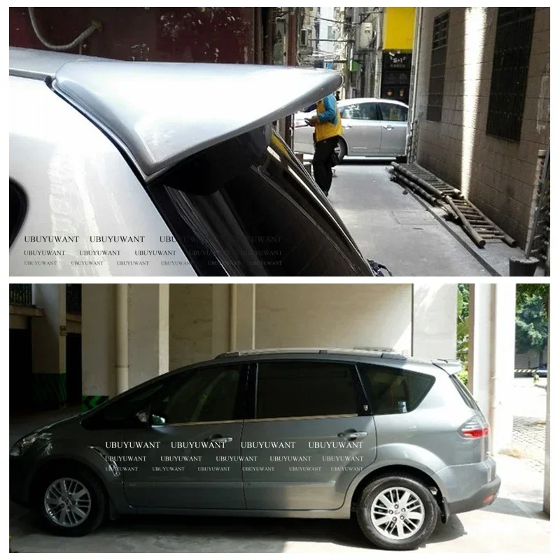 Alerón trasero Ford S-Max ABS con imprimación o pintura blanca y negra - imagen 3