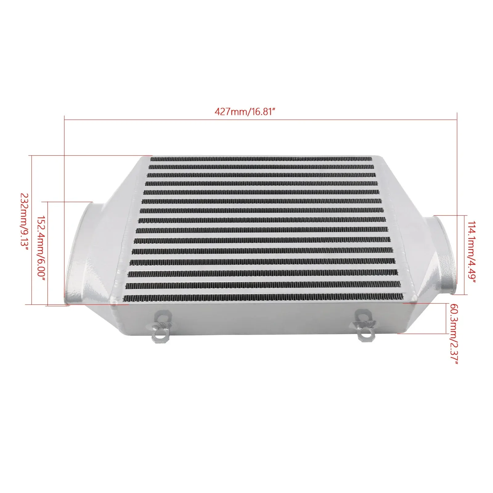 Intercooler montaje superior Mini Cooper S R53/R52 1.6L sobrealimentado - imagen 2