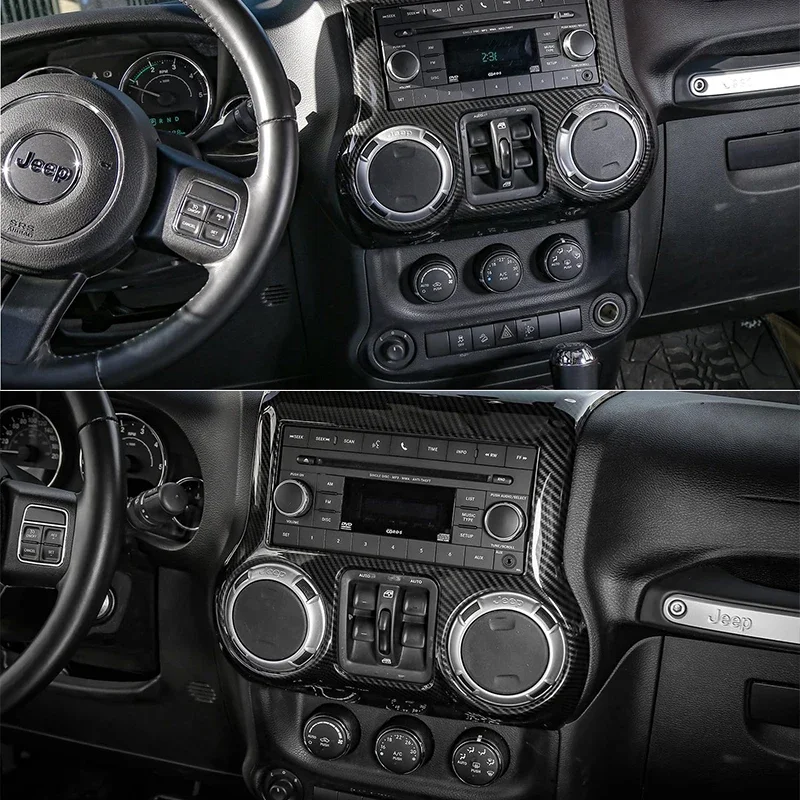 Embellecedor de fibra de carbono para elevalunas Jeep Wrangler JK/JKU - imagen 5