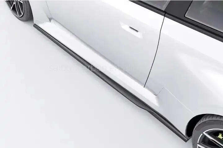 Faldones laterales de fibra de carbono BMW G87 M2 S58 estilo MP - imagen 5