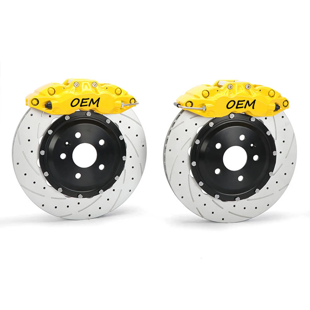 Kit frenos delanteros alto rendimiento 6 pistones 18" VW Golf 5 GTI - imagen 3