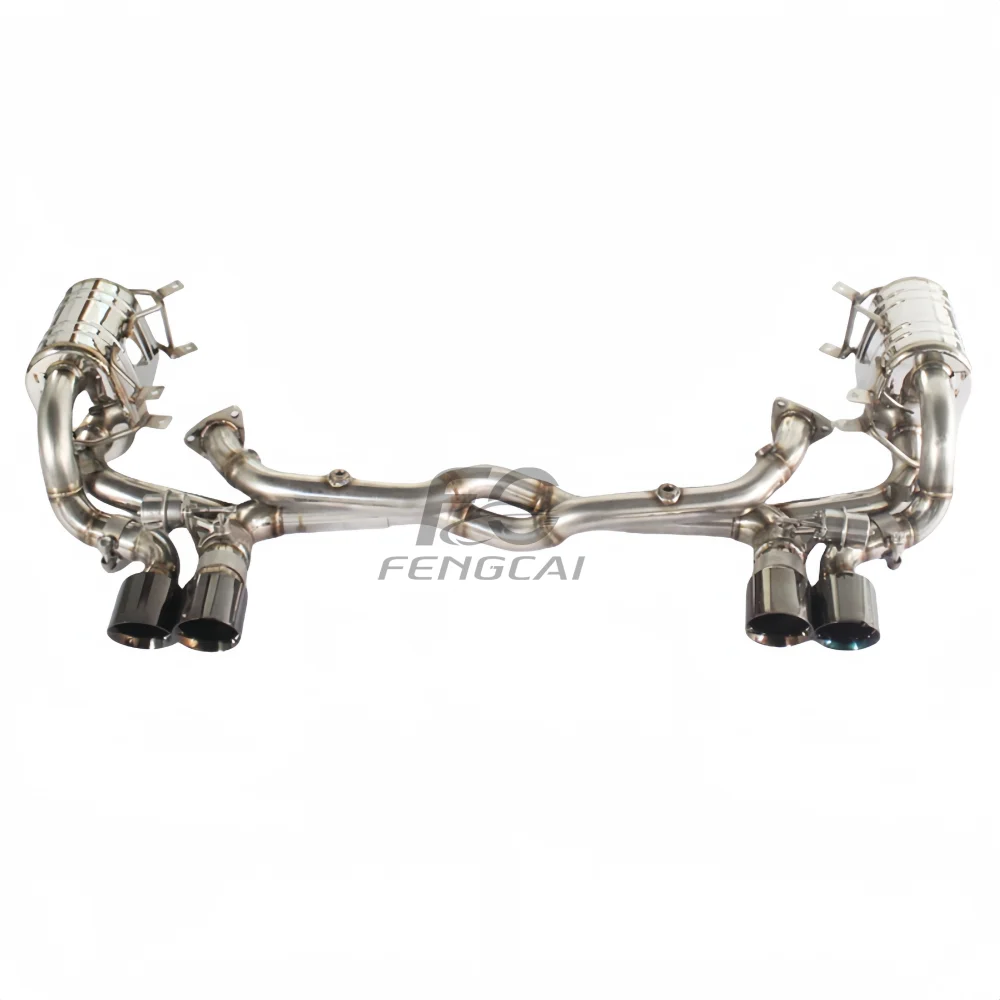 Escape deportivo inoxidable con válvula para Porsche 911 997.1 - imagen 3