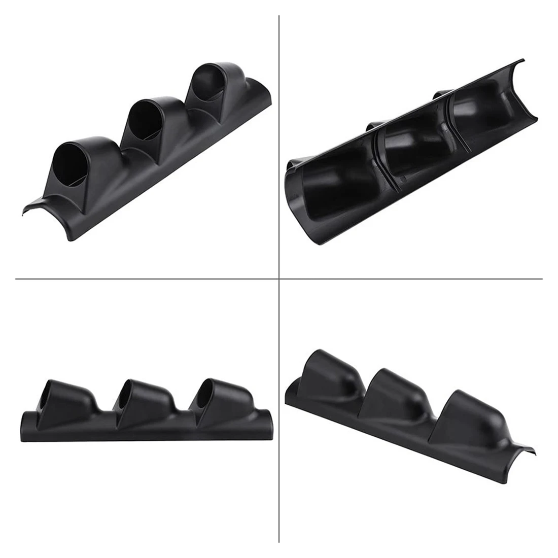 Soporte triple 52mm para pilotos – Montaje universal pilar A - imagen 4