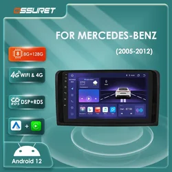 Autoradio Android 13 con CarPlay y GPS – Mercedes ML W164 GL X164 2005-2012