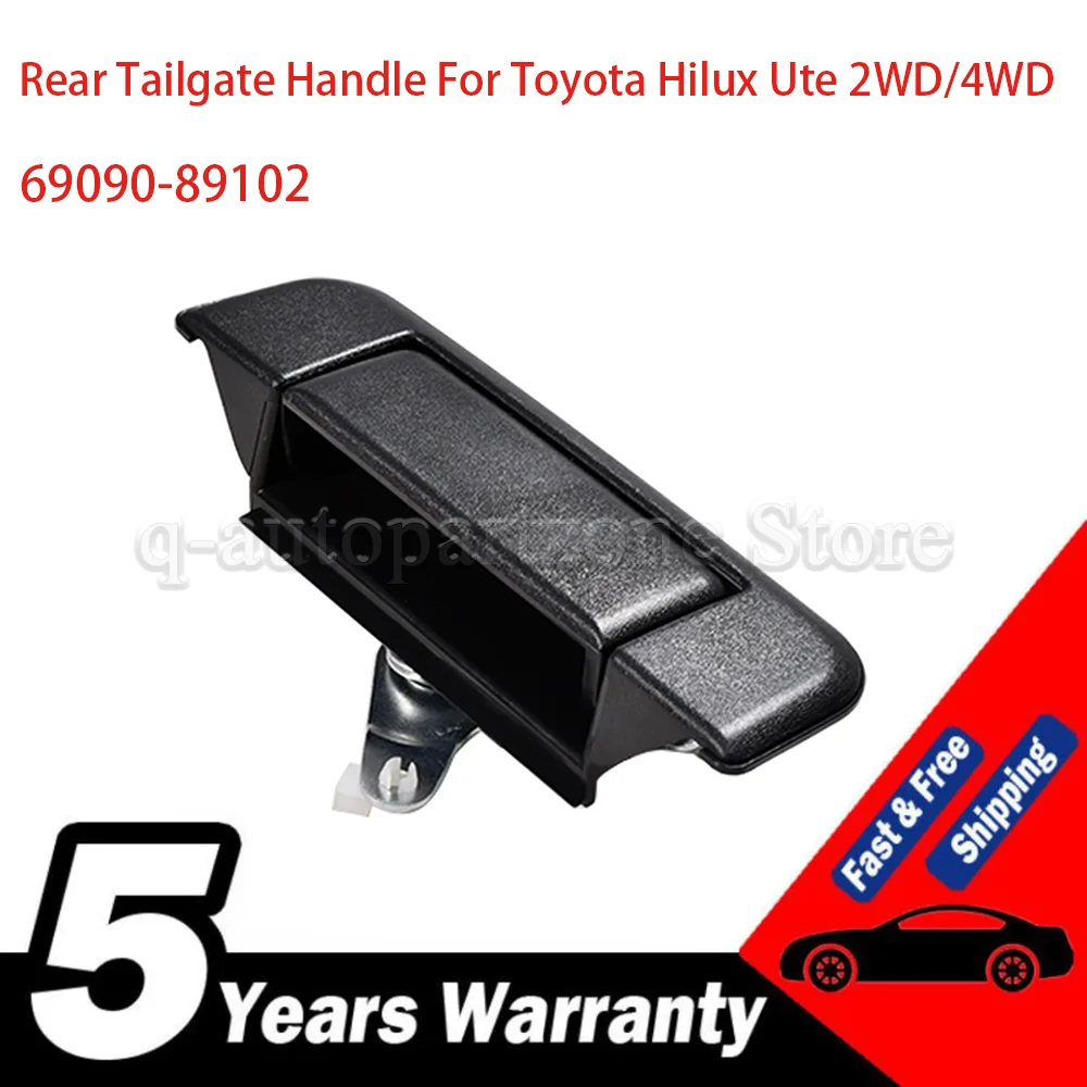 Manija exterior portón trasero con pestillo Toyota Hilux 88-15 69090-89102