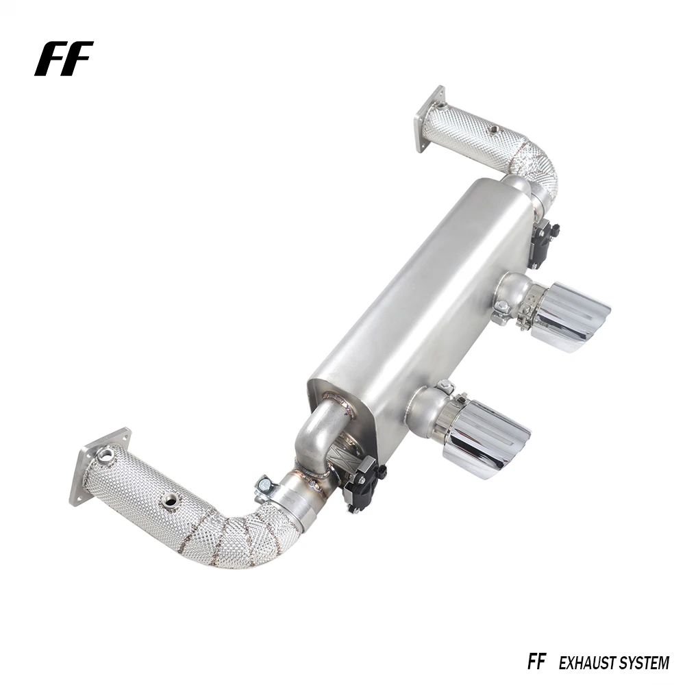 Escape completo con downpipe para Porsche 911 991.2 Carrera 3.0T - imagen 3
