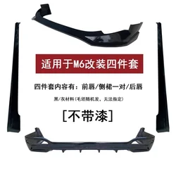Kit de coche sin pintar para Trumpchi M6, kit de carrocería modificado, pala delantera, labio trasero, conjunto de falda lateral envolvente, accesorios para automóvil