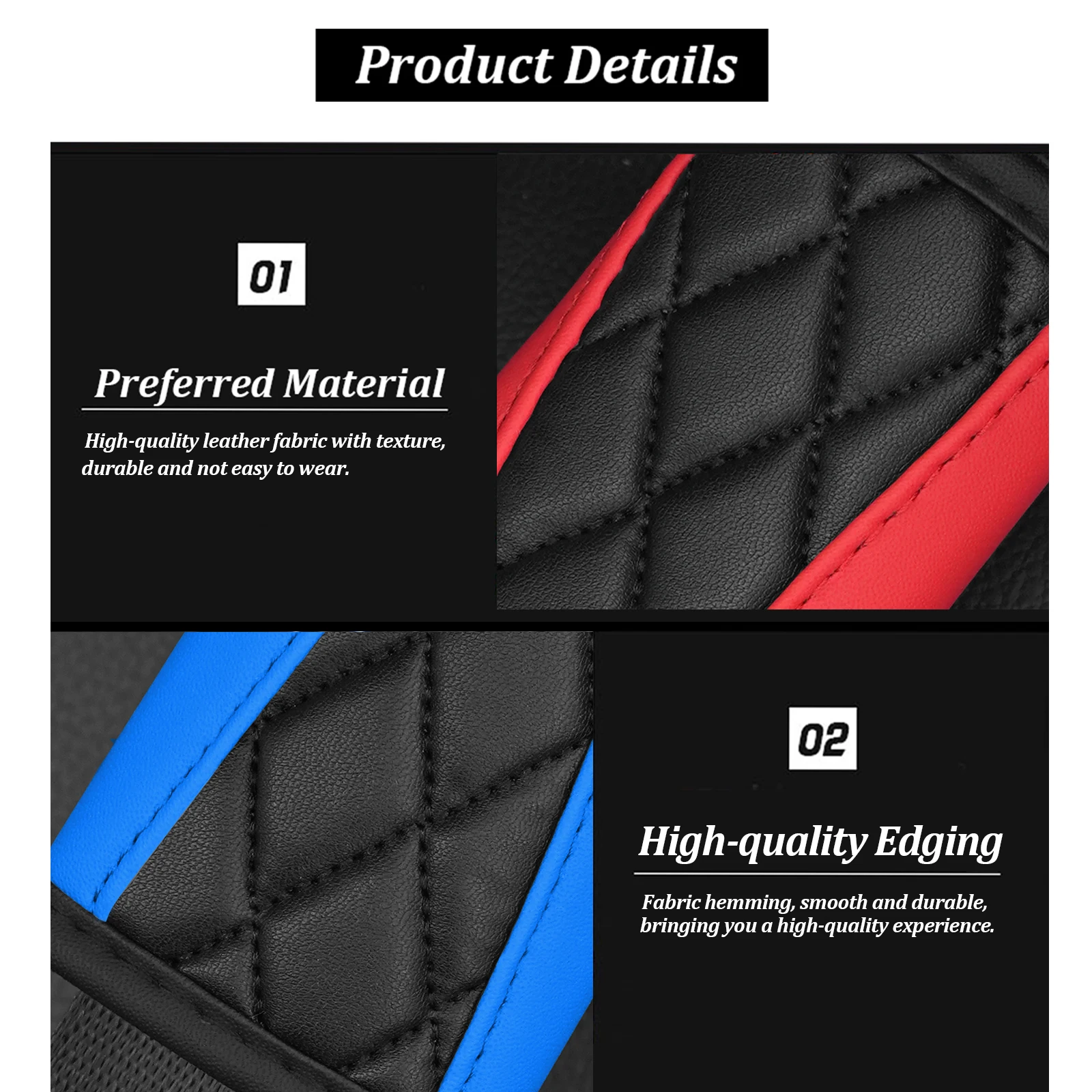 Protector universal cinturón seguridad PU para cualquier automóvil - imagen 3
