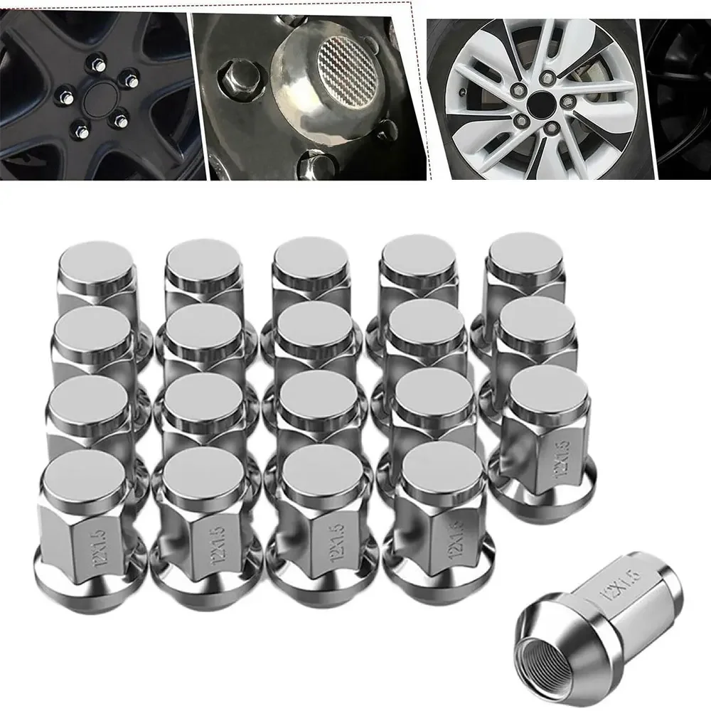 Tuercas de rueda racing de acero M12x1.5/M12x1.25 para coche - imagen 2