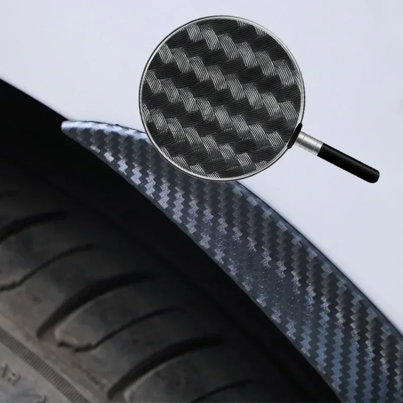 Arcos de rueda guardabarros universales – Estampado fibra de carbono - imagen 4