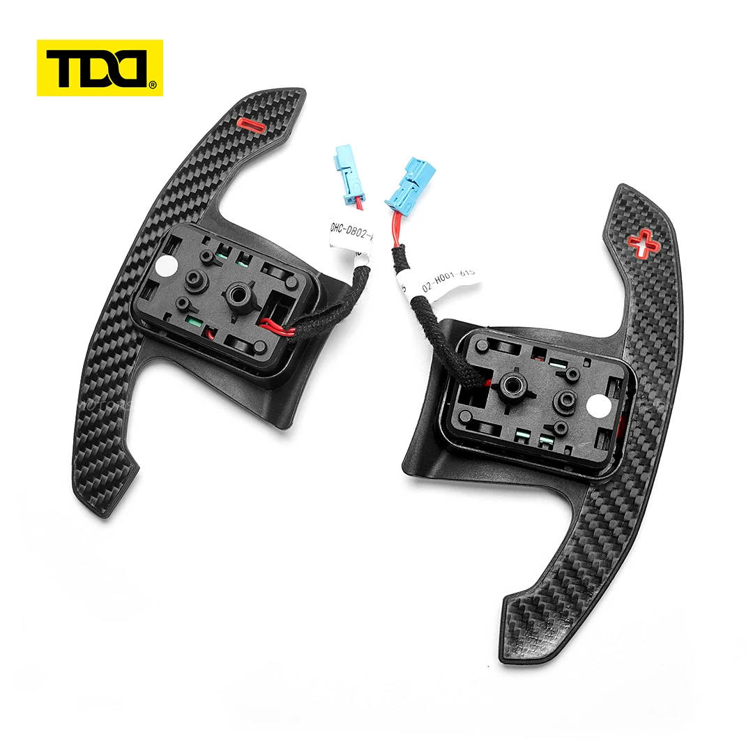 Levas de cambio de fibra de carbono para volante BMW F20/F30/F32/F34 - imagen 5