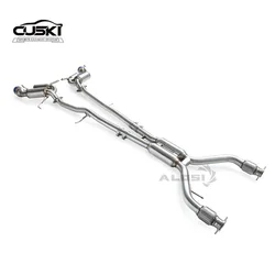 Escape cat-back INOX deportivo para Nissan 350Z V6 (2003-2008)