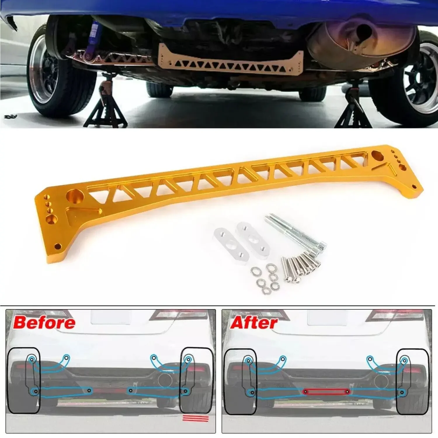 Brazos de control traseros para Honda Civic EK 1996-2000 - imagen 2