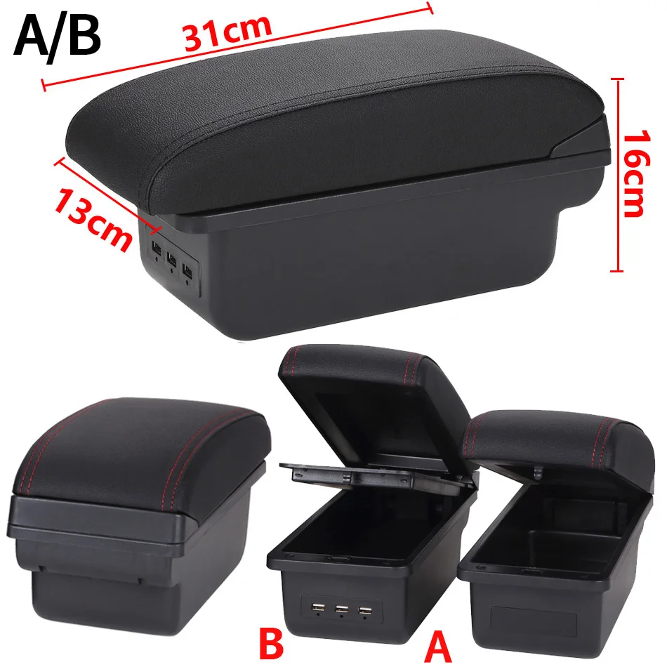 Reposabrazos central con USB y almacenamiento para SEAT Ibiza - imagen 3