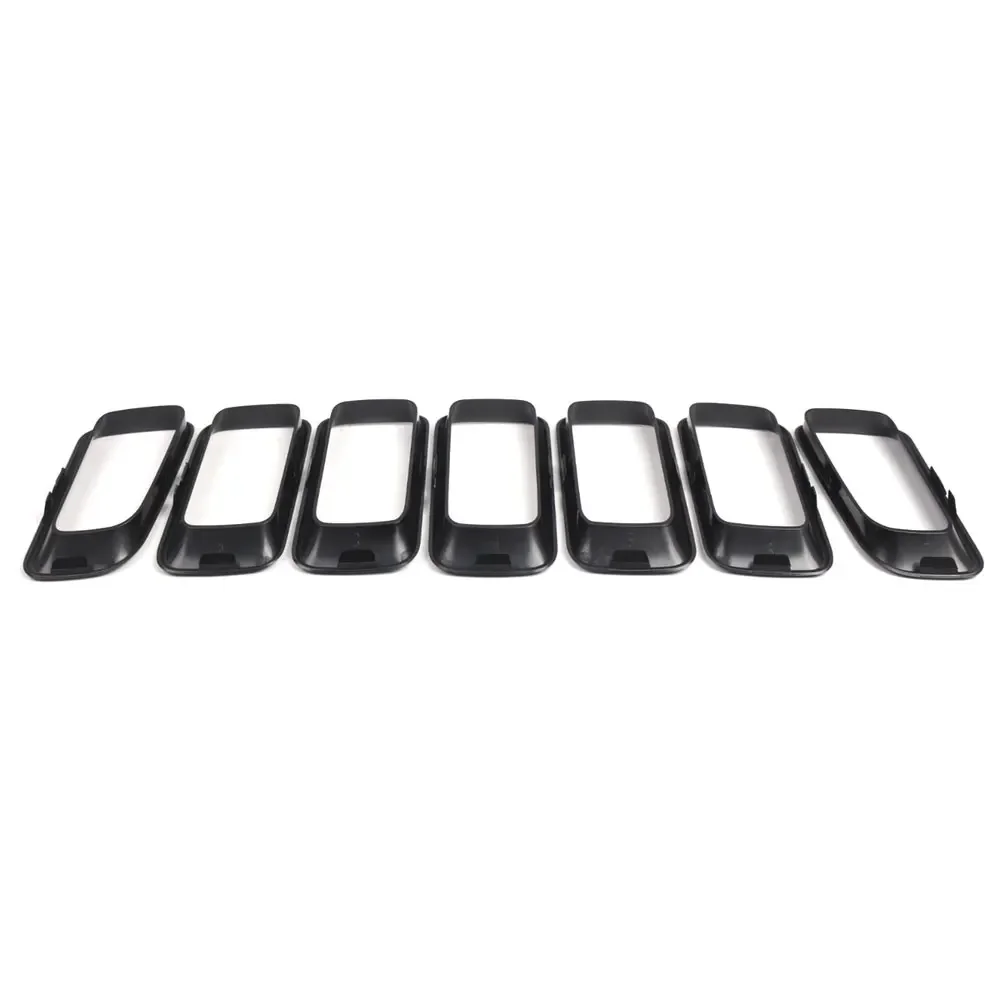 Acabado negro satinado de las cubiertas ABS