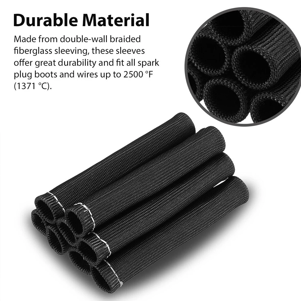 Funda térmica de fibra de titanio para cables de bujía - imagen 4