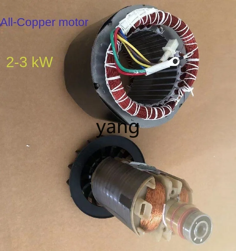 Detalle del conjunto del estator generador