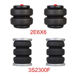 Suspensión Neumática Universal Bolsa Amortiguador con Brida Aluminio 3S2300F