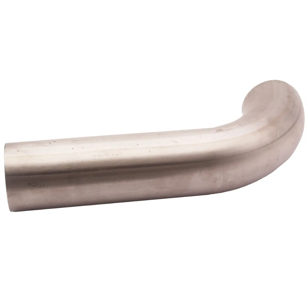 2,5 "1-2/2" OD corto 90 grados de acero inoxidable tubo curvo de escape 16 calibre accesorios de coche - imagen 2