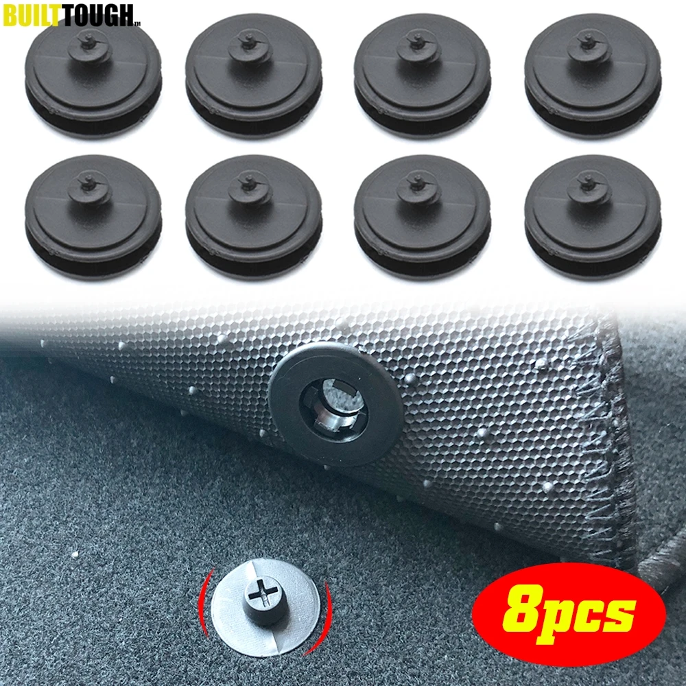 Clips universales alfombrilla coche – soportes retención antideslizante