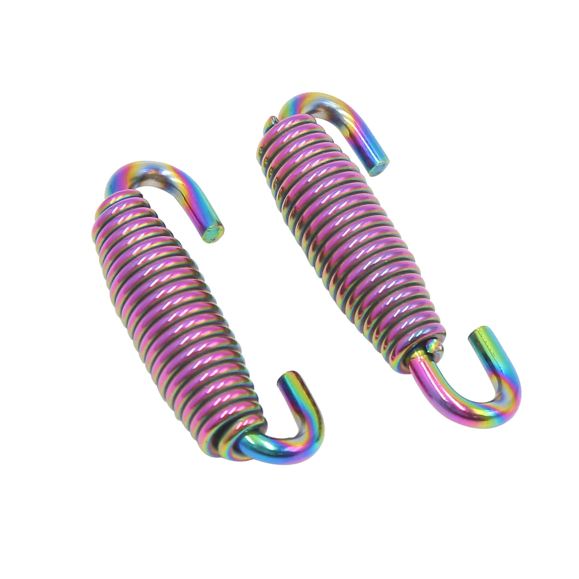 Uxcell Muelle de escape de acero inoxidable para moto - imagen 5
