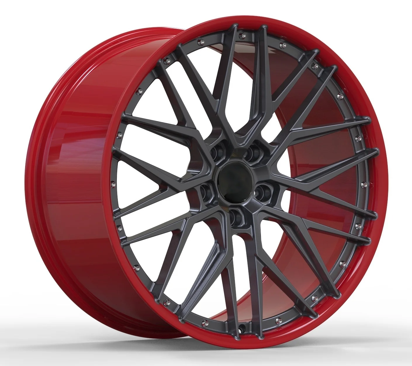 5x130 ruedas 19 20 21 22 pulgadas llantas de ruedas de coche de pasajeros forjadas de aleación escalonada para Porsche Cayenne GTS 9Y1 Macan Panamera - imagen 4