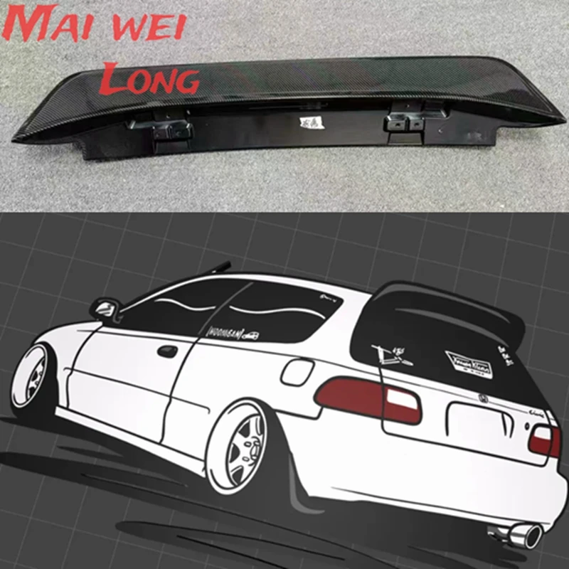 Alerón maletero superior ABS sin pintar – Honda Civic EG6 1991-1995 - imagen 3